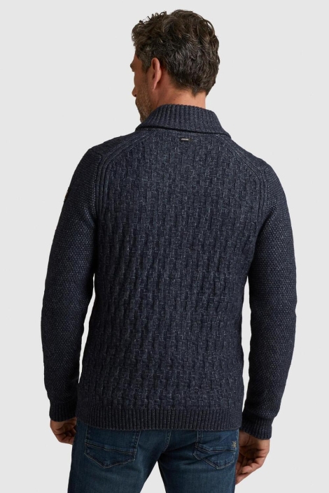 Vanguard button jacket wool blend